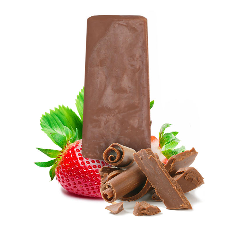 Helado JAH Chocolate Belga con Fresa