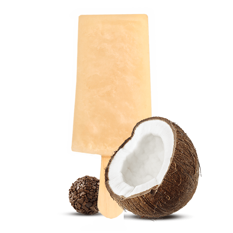 Paleta JAH Coco con Brigadeiro