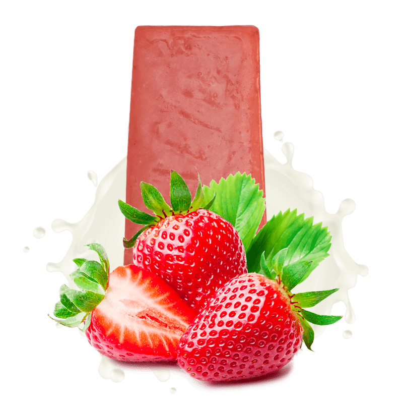 Helado JAH de Fresa con Leche Condensada